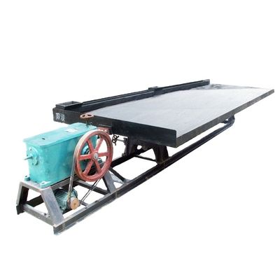 quality  Gravity Wilfley Wet 6S Shaking Table Concentrating Copper Gold Sorting with fiberglass deck factory
