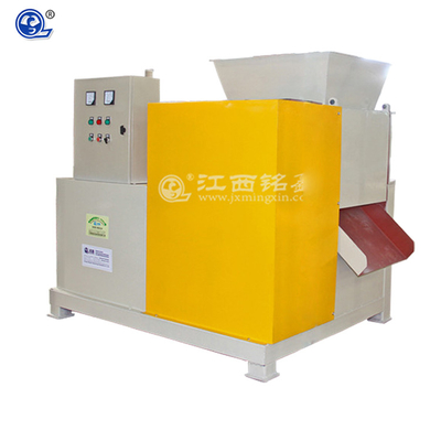 heavy duty horizontal high speed waste plastic strap paper tire plastic shredder machine single shaft